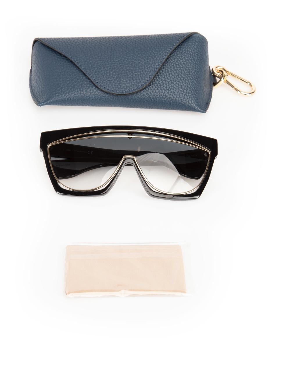 Loewe Black Shield Gradient Sunglasses 4