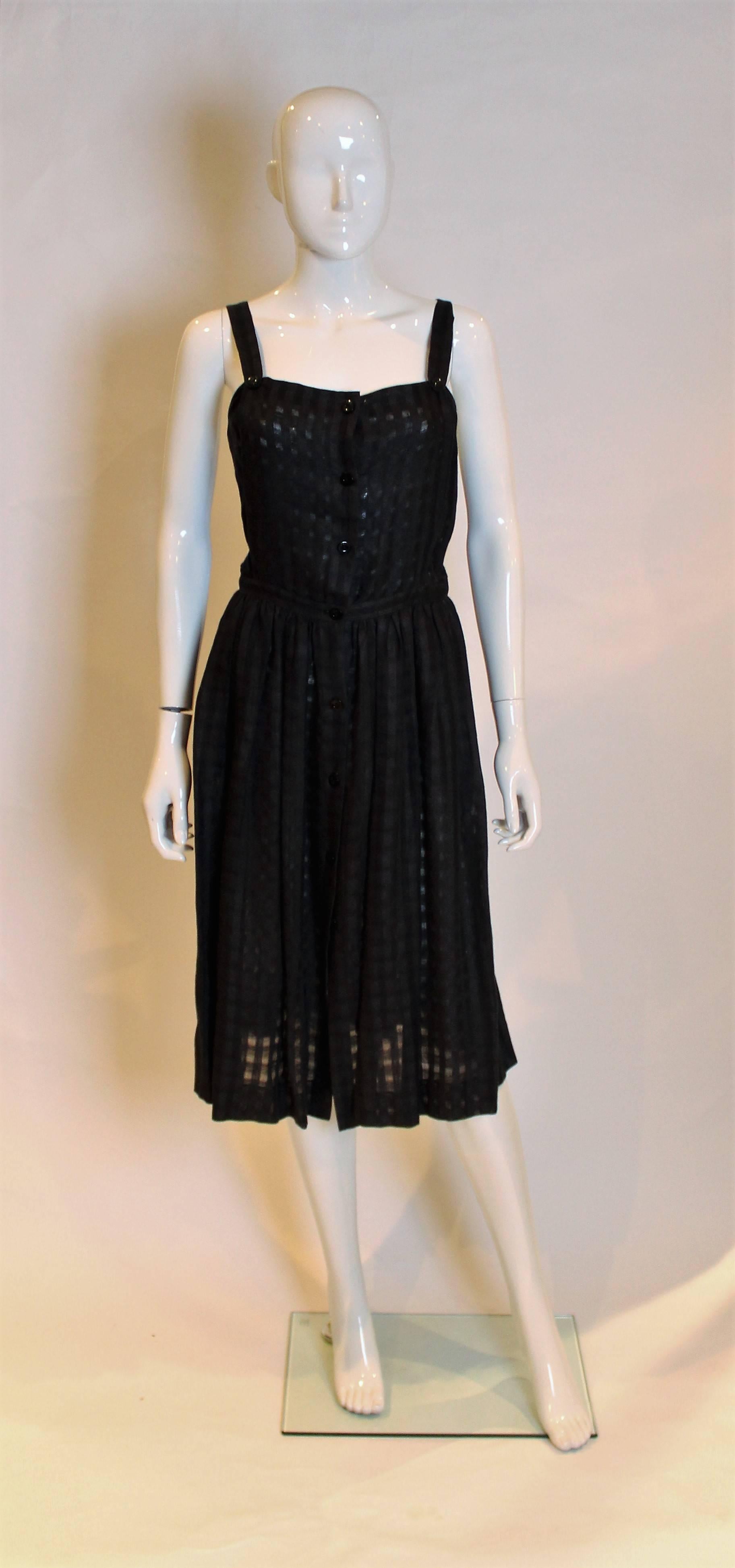 Women's Loewe Black Sundress and Jacket For Sale