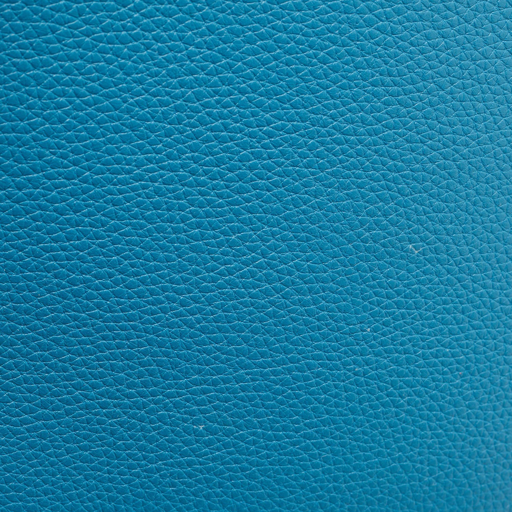 Loewe Blue Leather Small Hammock Shoulder Bag 7