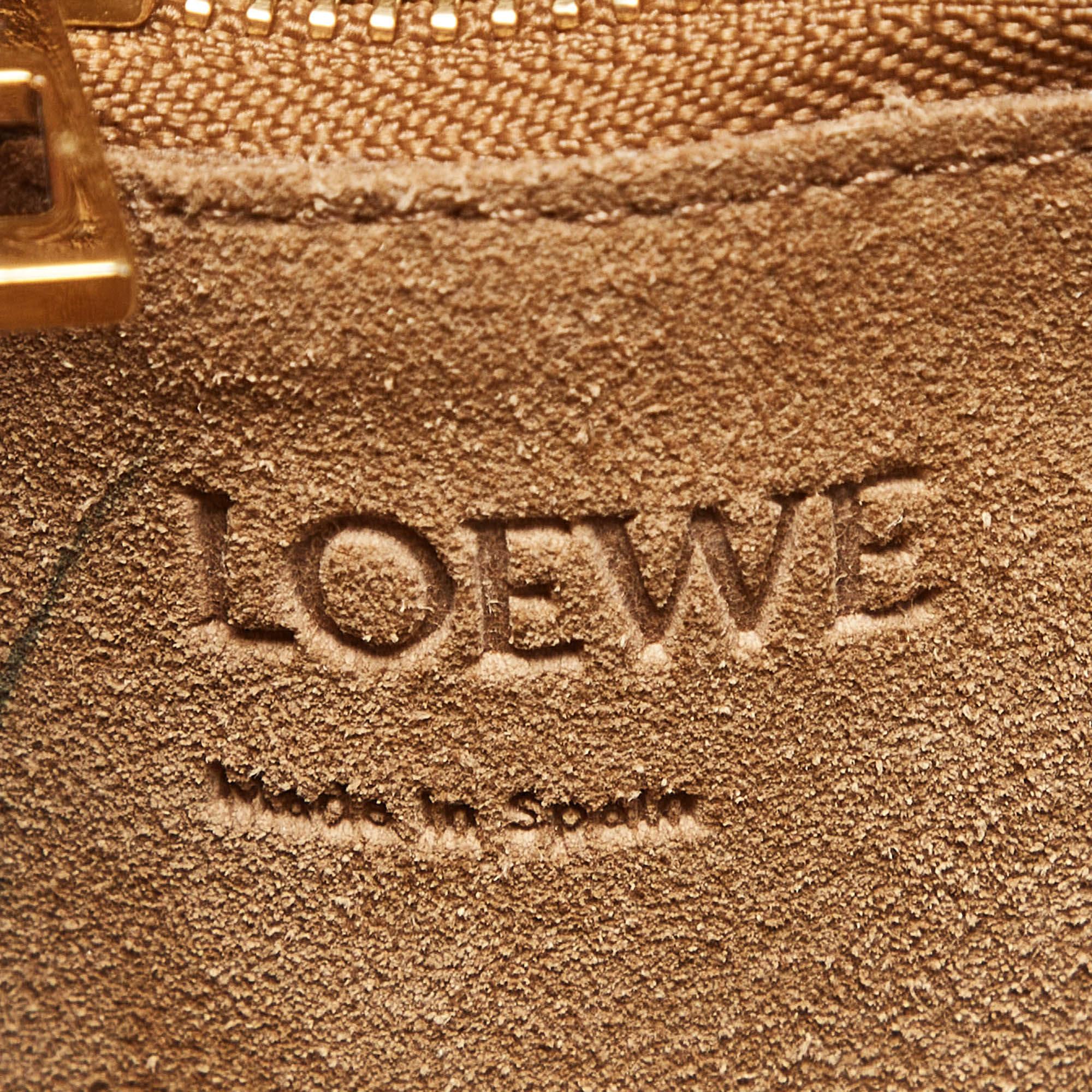 Loewe Brown/Black Leather Gate Tote 5