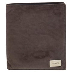 Portefeuille multifonctions en cuir Brown de Loewe