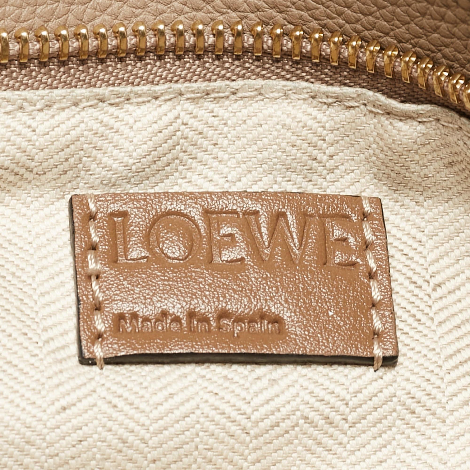 Loewe Brown Leather Medium Puzzle Shoulder Bag 3