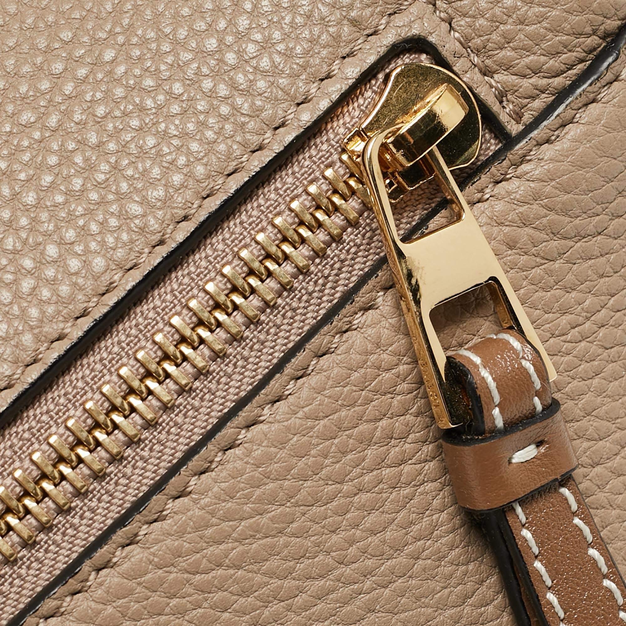 Loewe Brown Leather Medium Puzzle Shoulder Bag 4