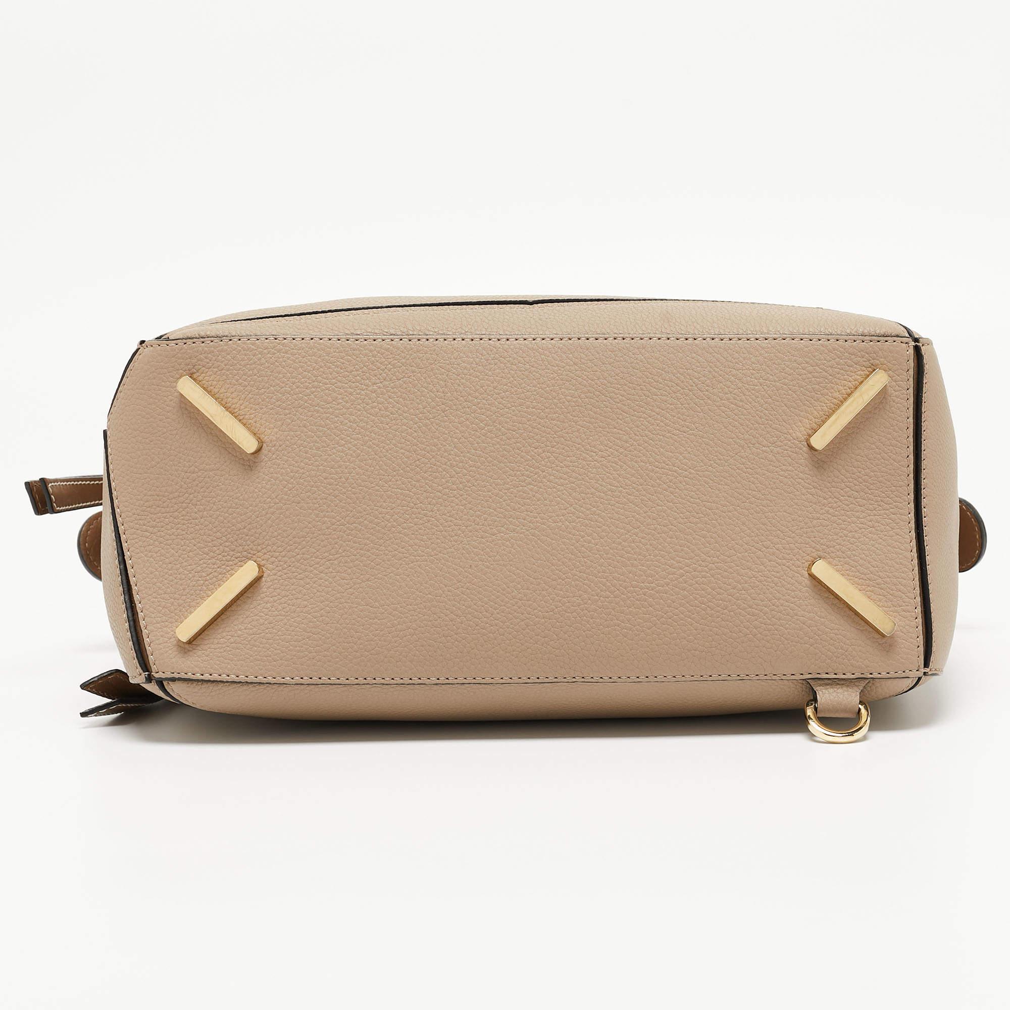 Loewe Brown Leather Medium Puzzle Shoulder Bag 5