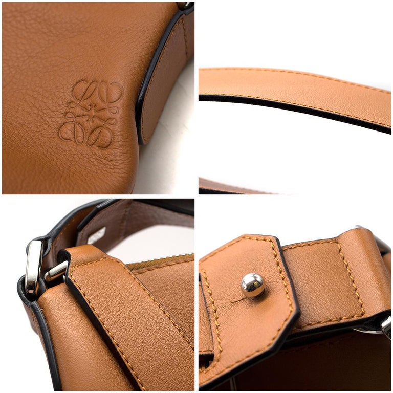 Loewe Brown Leather Oversized Hobo Bag For Sale at 1stdibs