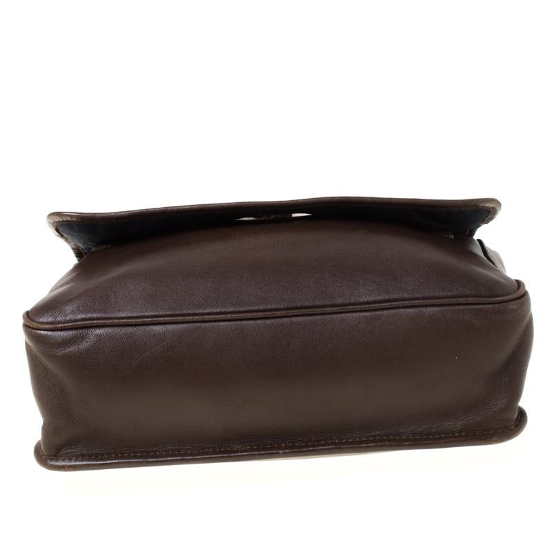 Women's Loewe Brown Leather Shoulder Bag