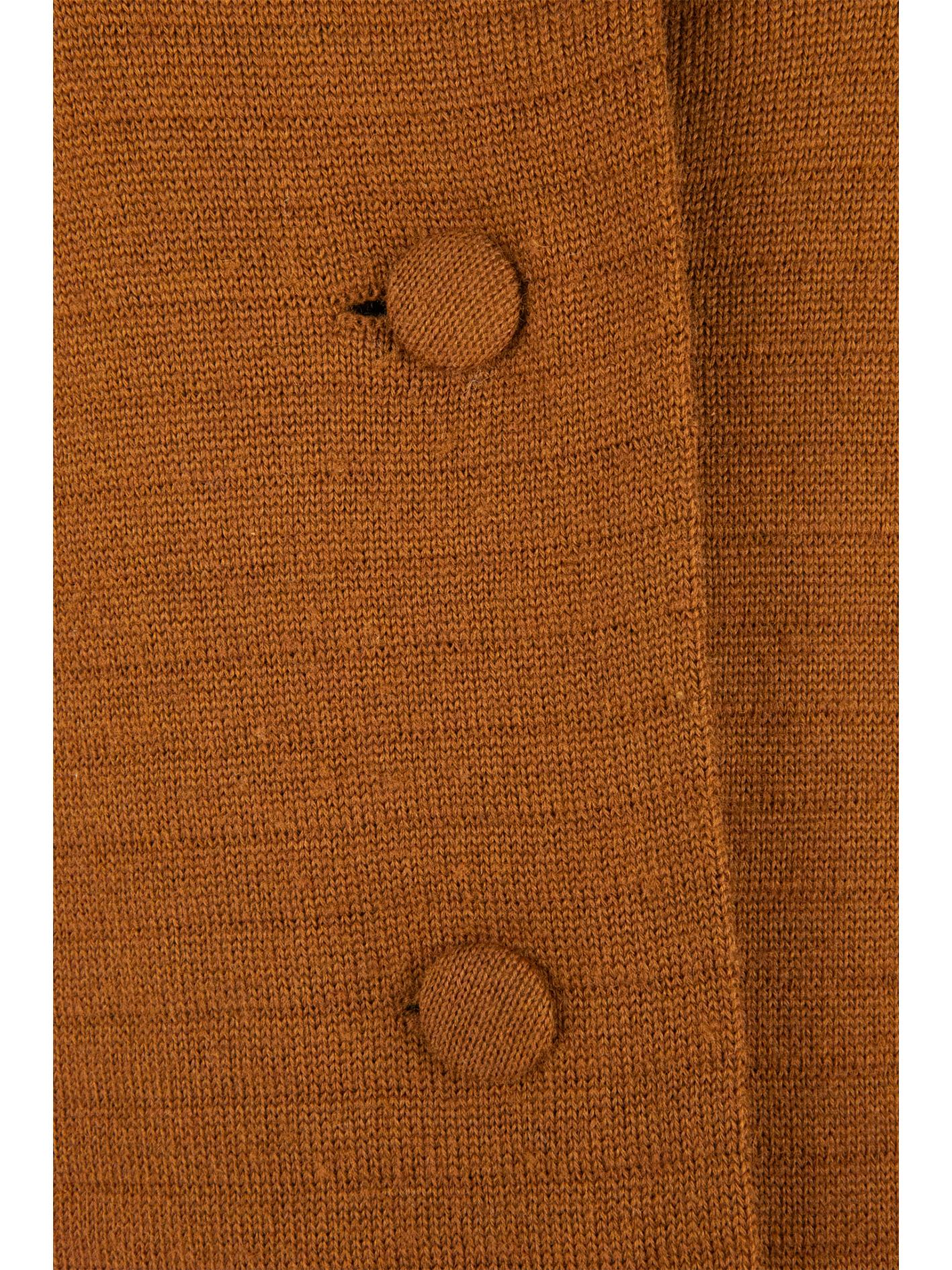 1970s Loewe Brown Wool Coat For Sale 1