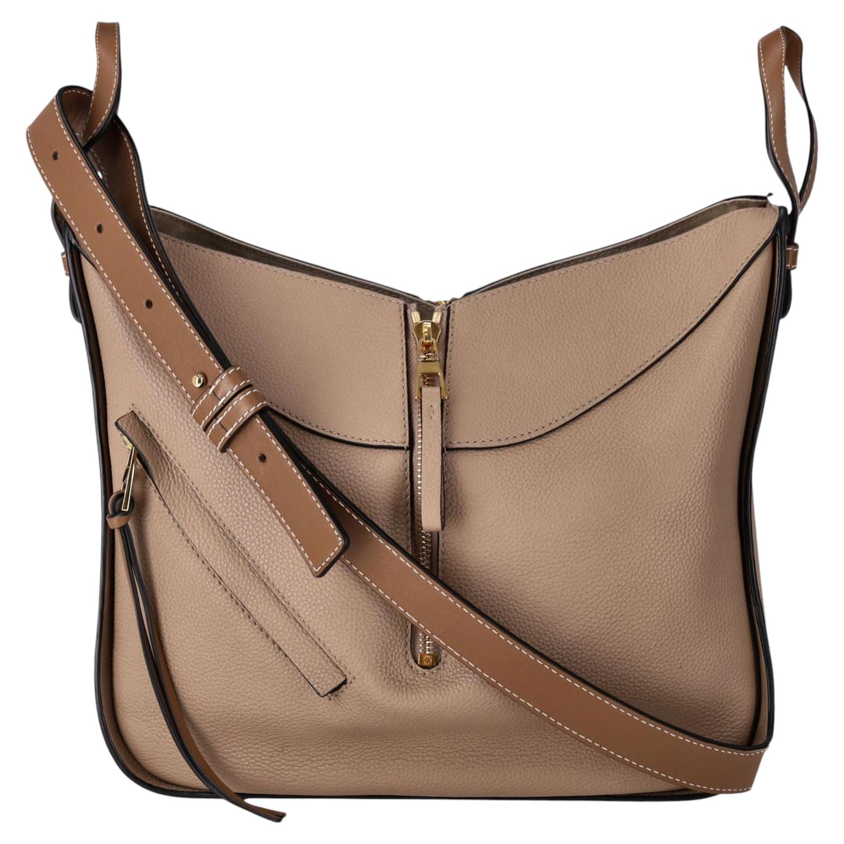 Petit sac à bandoulière « Hammock » en cuir de veau Loewe