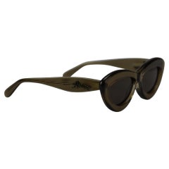 Used Loewe Cat Eye Acetate Sunglasses