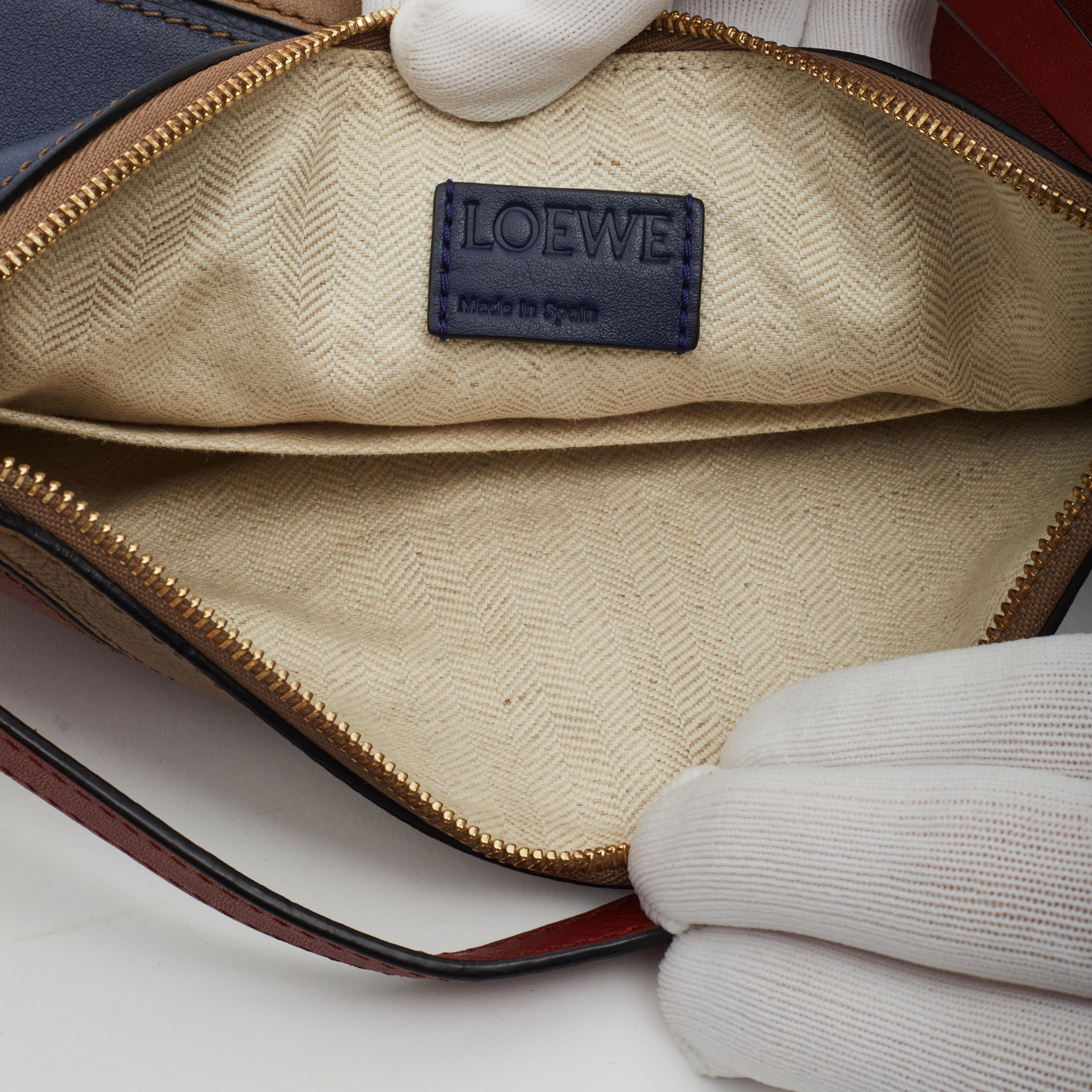 Loewe Color-block Puzzel Schulter Kosmetiktasche Tasche im Angebot 2
