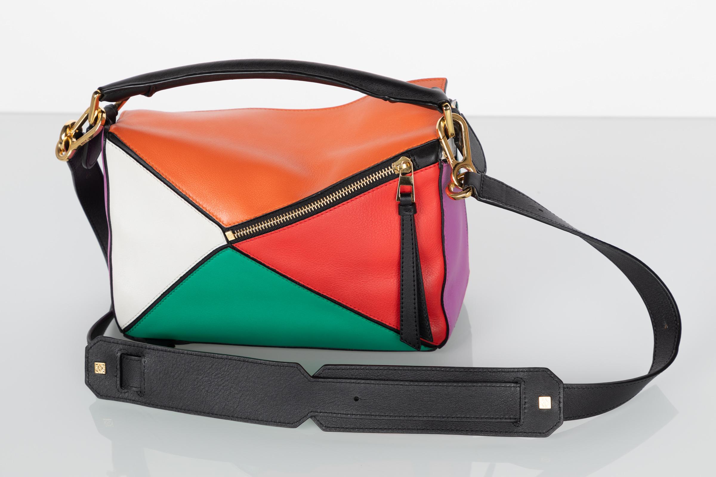 loewe puzzle bag colors