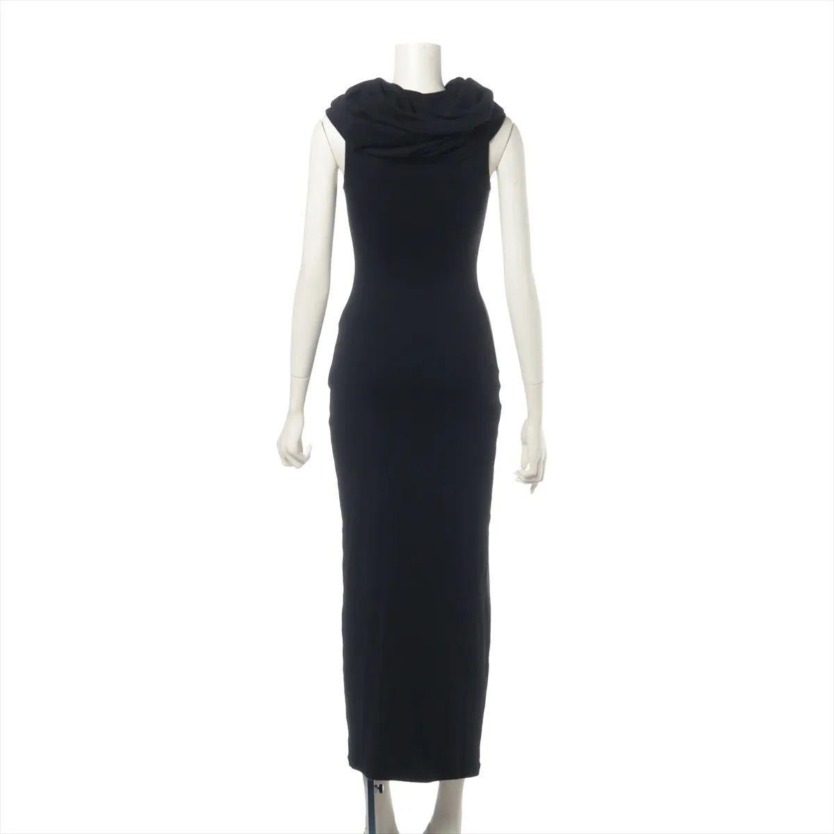 Loewe - Robe longue bodycon en coton - Noir Bon état - En vente à Humacao, PR