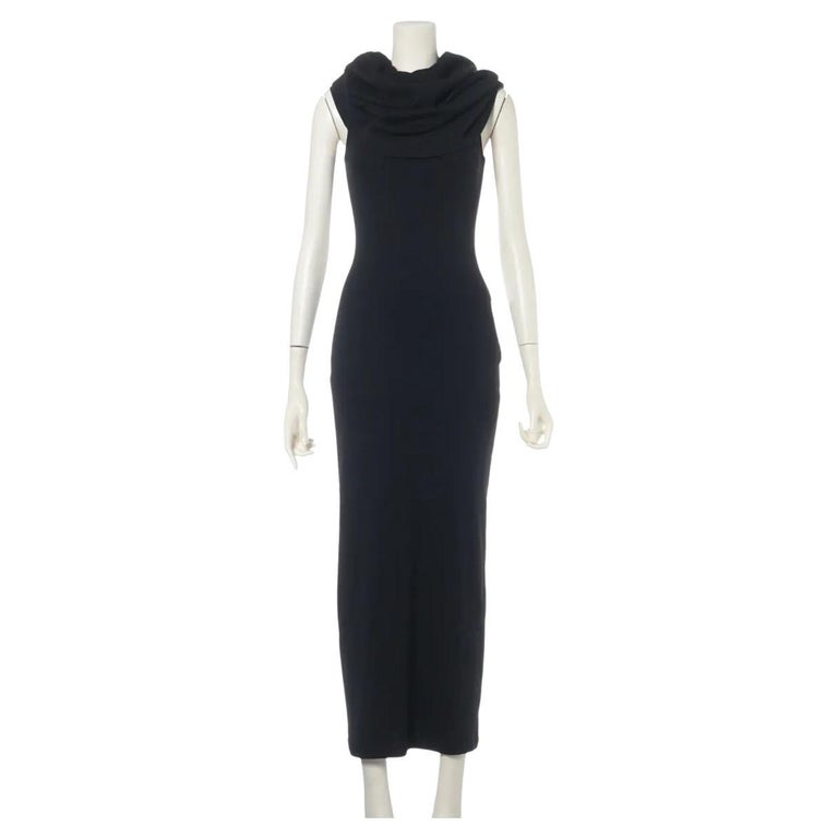 Loewe Cotton Bodycon Long Dress Black For Sale at 1stDibs Loewe Cotton Bodycon Long Dress Black For Sale at 1stDibs