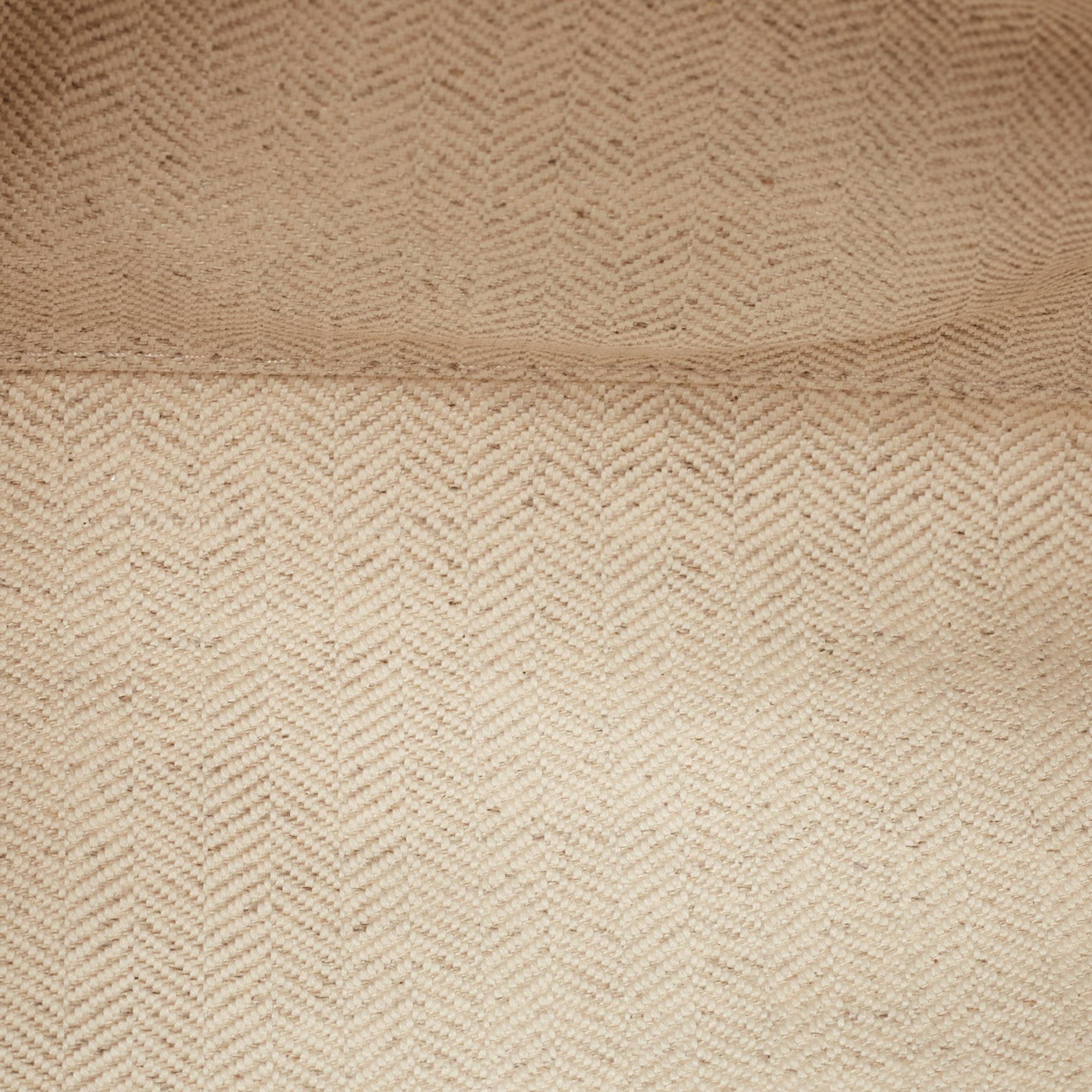 Loewe Cream/Brown Anagram Jacquard and Leather Cubi Shoulder Bag 5