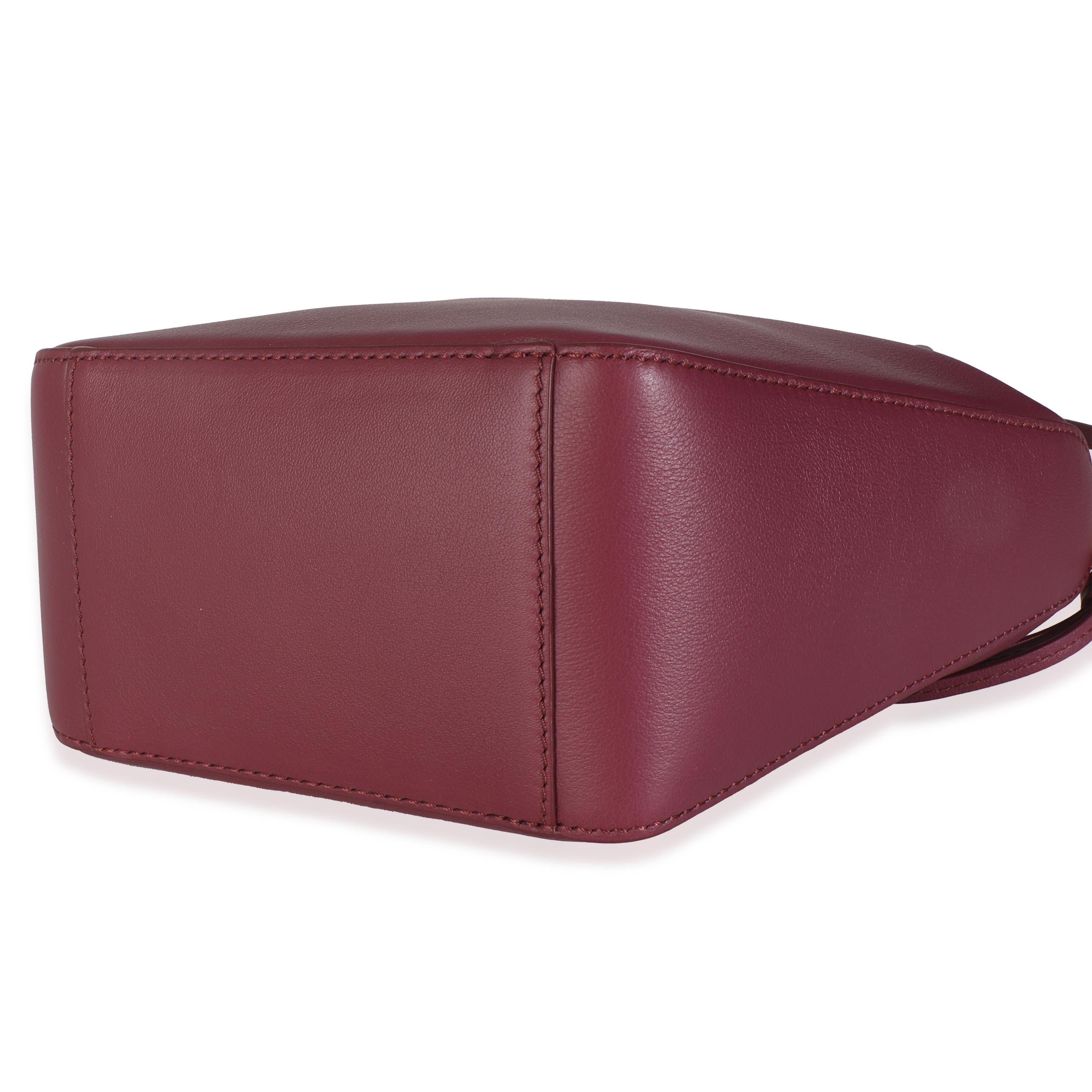 Loewe Crimson Calfskin Mini Hammock Hobo For Sale 1