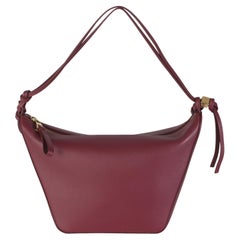 Loewe Crimson Calfskin Mini Hammock Hobo