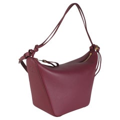 Loewe Crimson Calfskin Mini Hammock Hobo