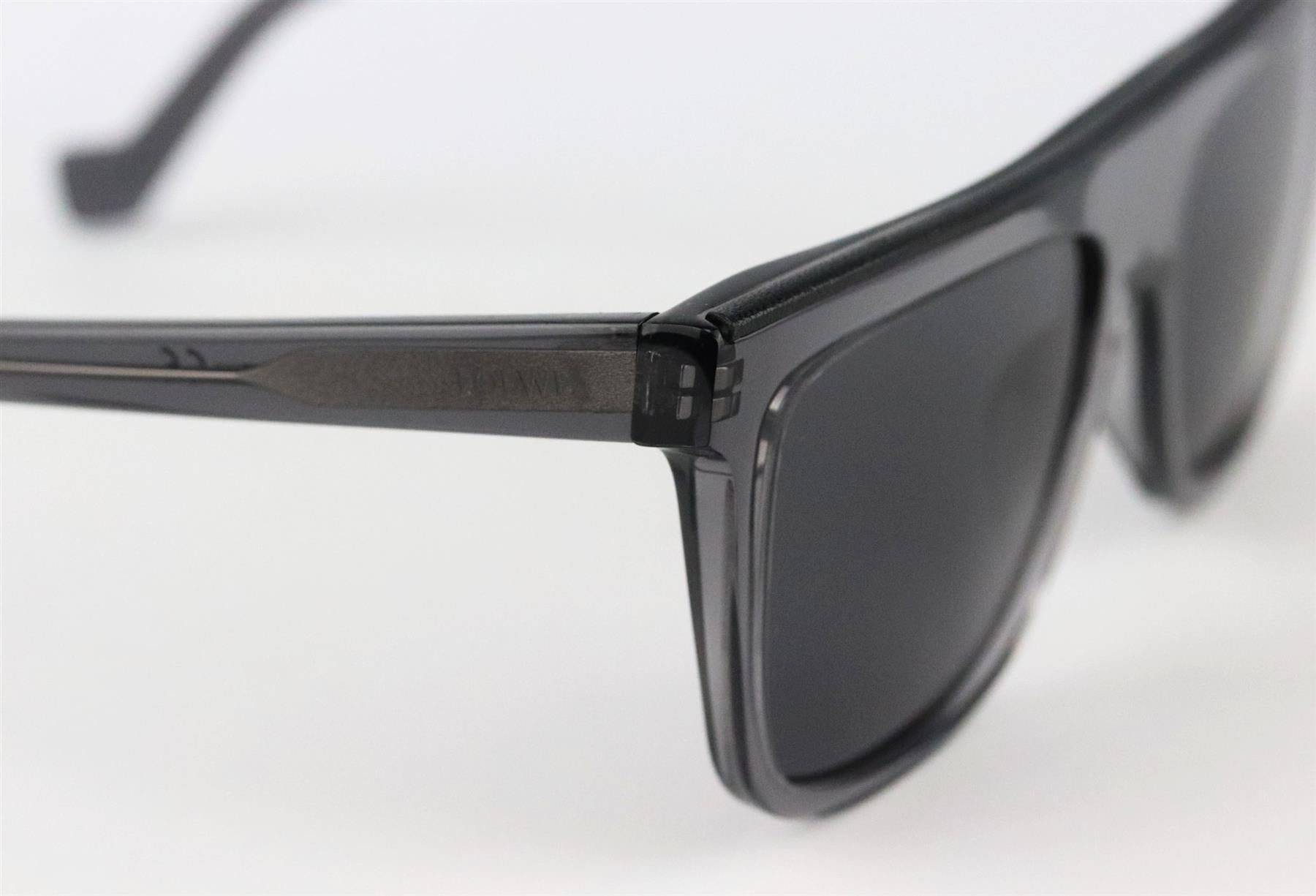 Black Loewe D Frame Acetate Sunglasses