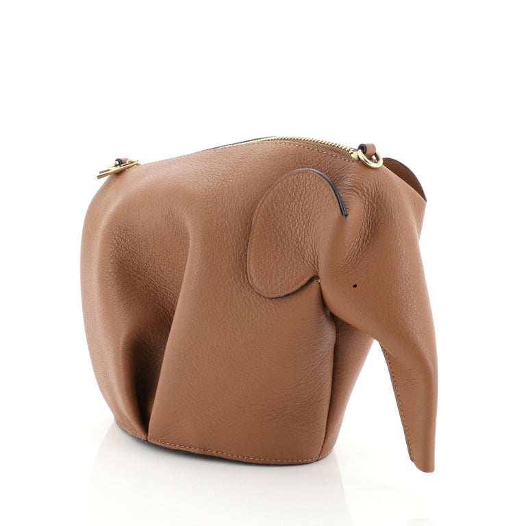 Loewe Elephant Crossbody Bag Leather Mini at 1stDibs