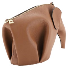 Loewe Elephant Crossbody Bag Leather Mini