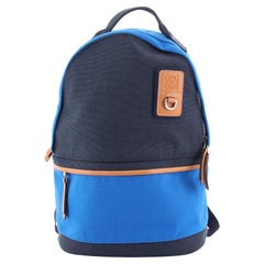 Loewe Eye/Loewe/Nature Tech Backpack Canvas with Leather