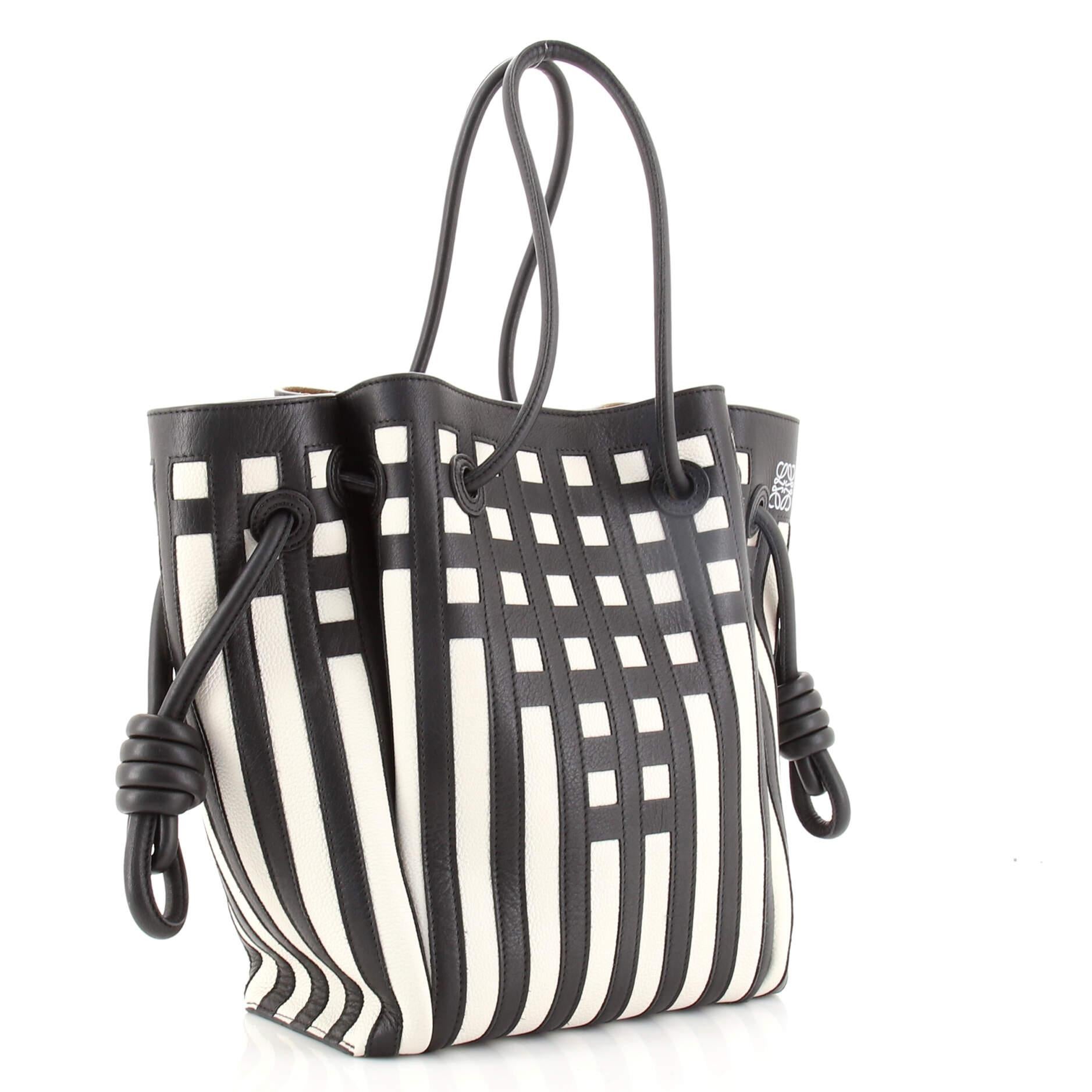 flamenco knot tote bag