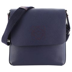 Loewe Flap Messenger Bag Leather Small
