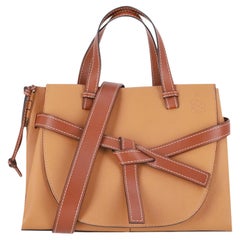 Loewe Gate Calfskin Leather Medium Tote Bag
