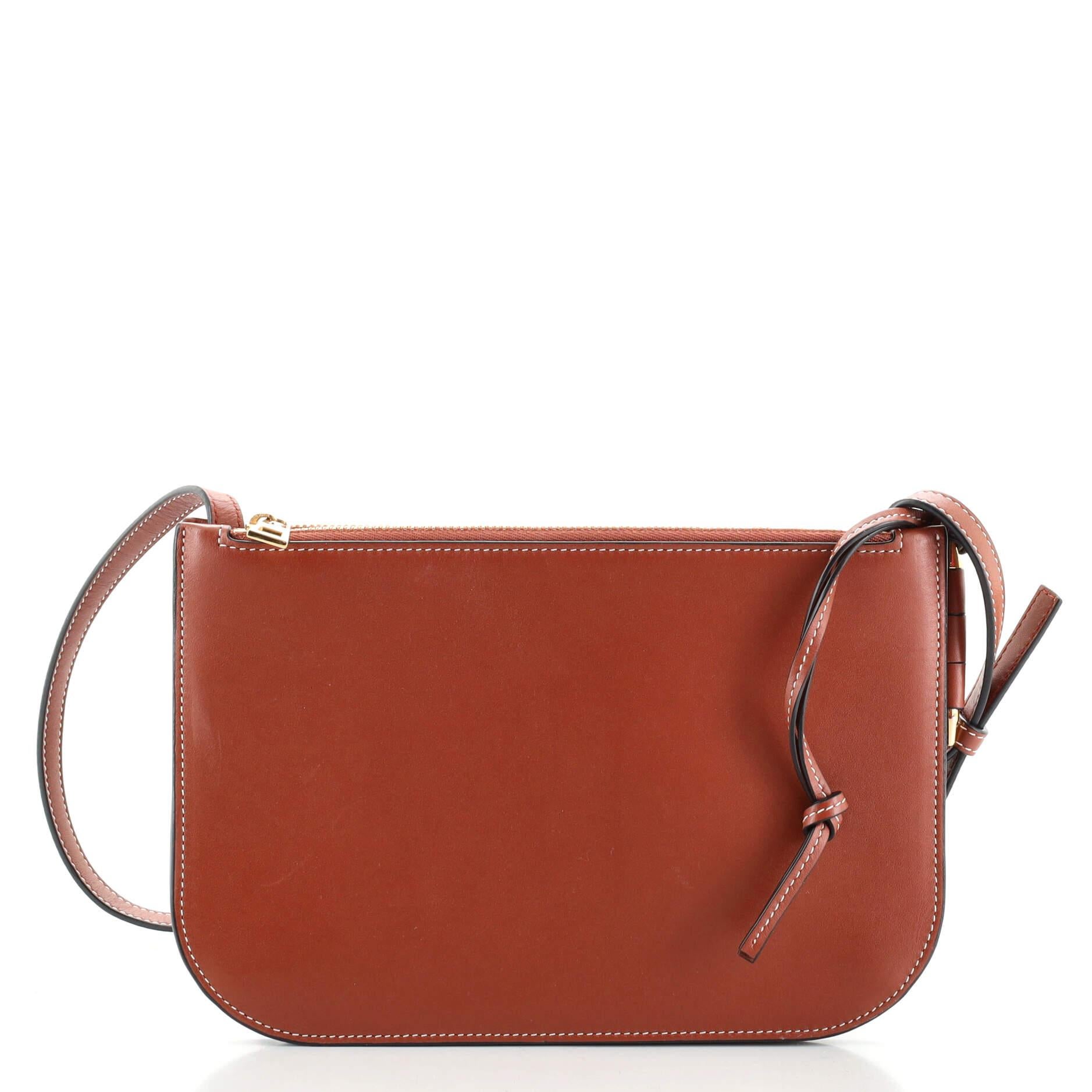 loewe gate double zip pouch