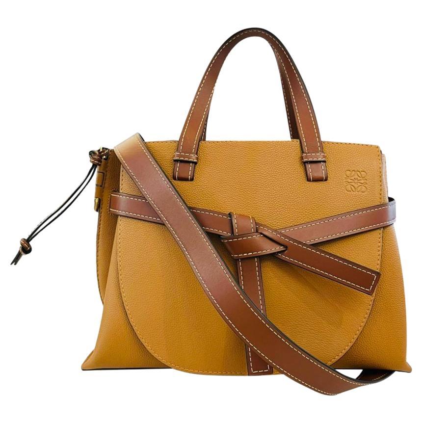 Loewe Gate Leather Tote Bag For Sale