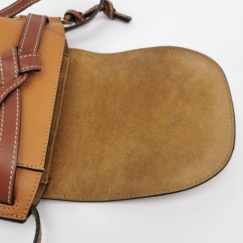 Loewe Gate Mini Tan Brown Crossbody Bag For Sale 9