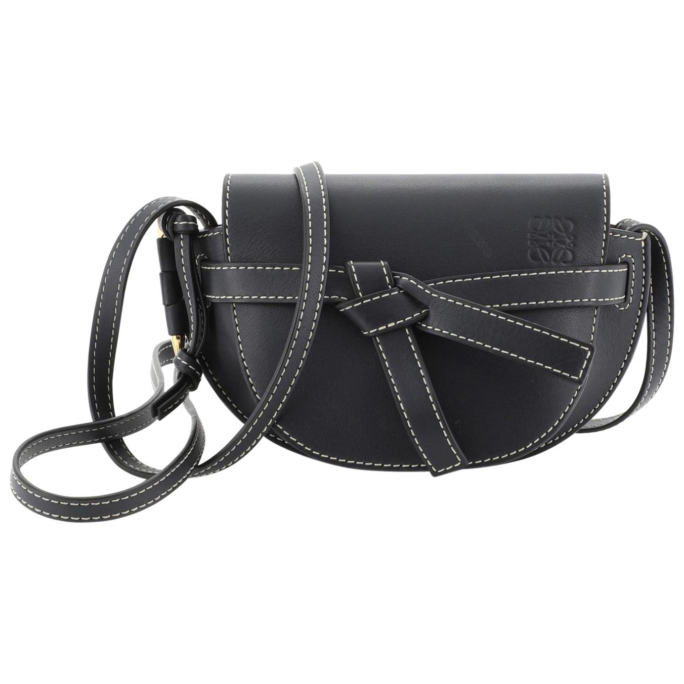 Loewe Gate Shoulder Bag Leather Mini 