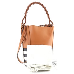Loewe Gate Top Handle Bucket Bag Leather Medium