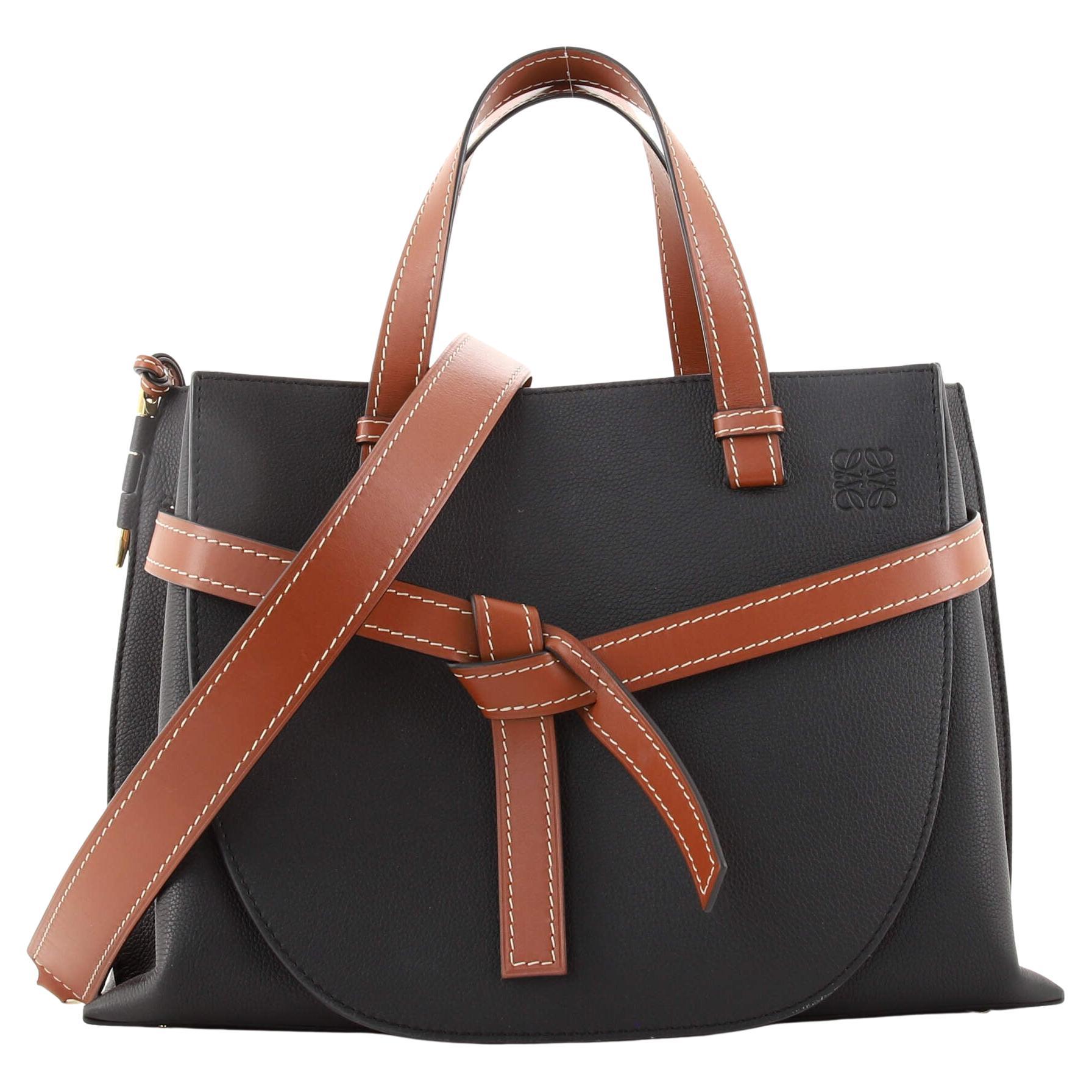 Loewe Tan Leather Tote Bag For Sale at 1stDibs