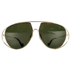 LOEWE Gold Metal Aviator Sunglasses