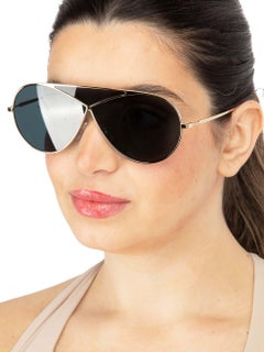 Loewe Gold Puzzle Blue Gradient Sunglasses