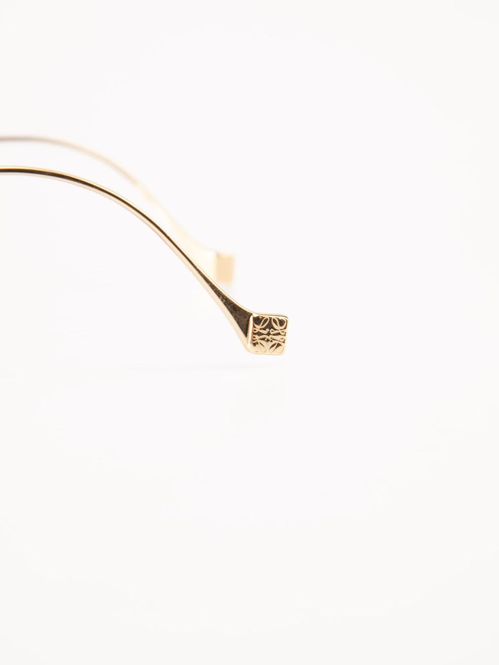 Loewe Gold Puzzle Gradient Aviator Sunglasses 2
