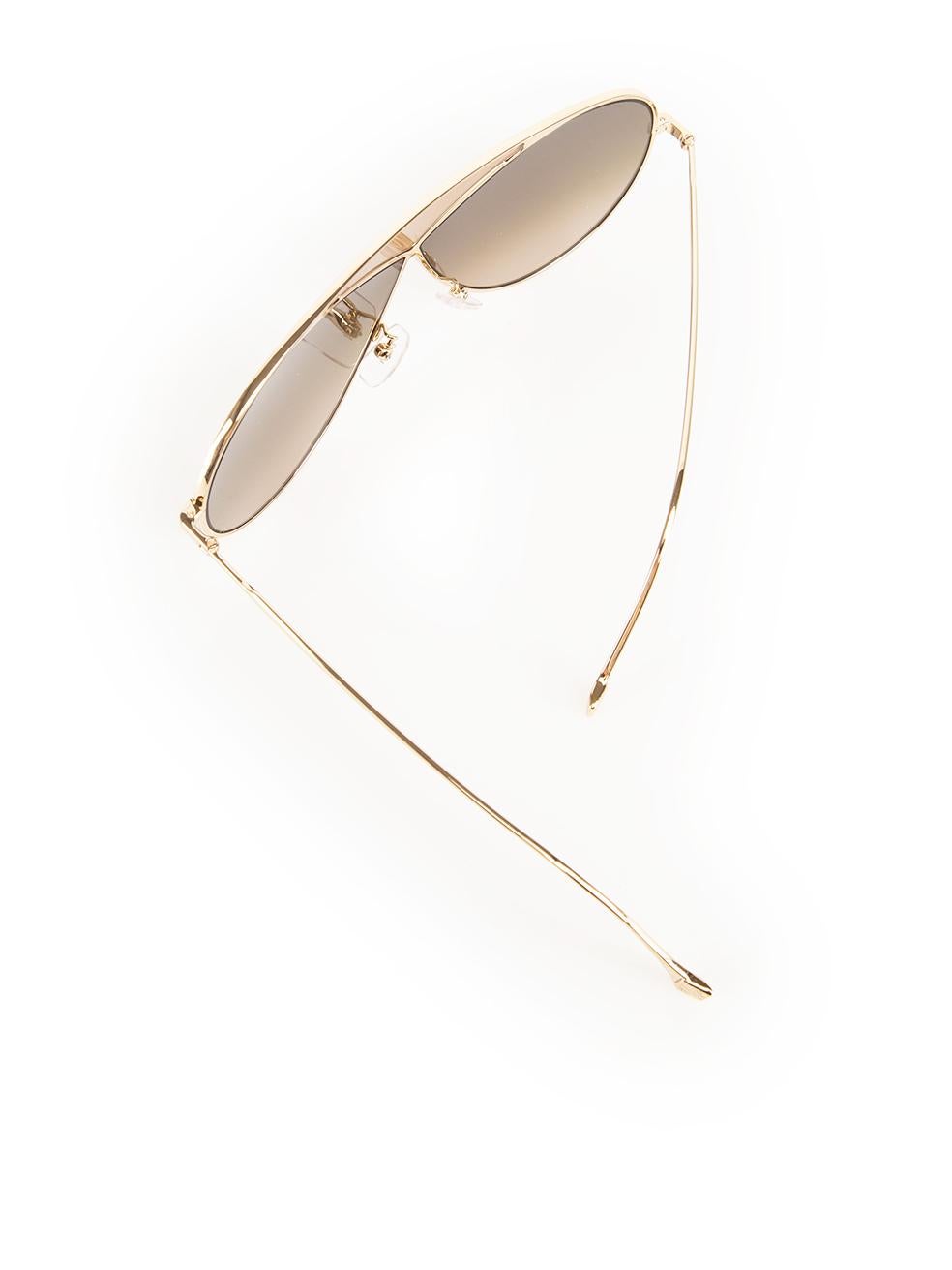 Loewe Gold Puzzle Gradient Aviator Sunglasses 3