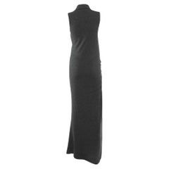 Loewe - Vestito Polo con increspature in Jersey grigio M.