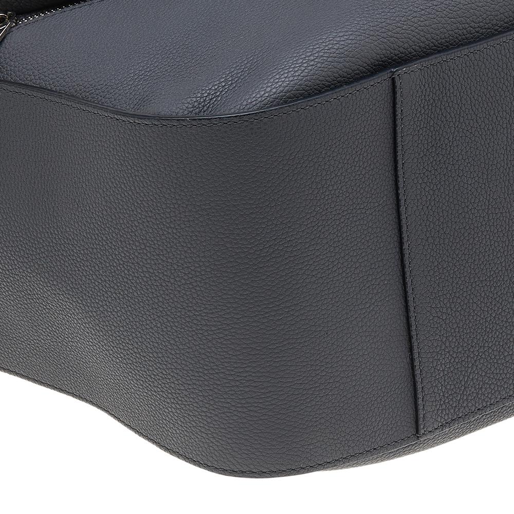 Loewe Grey Leather Medium Hammock Shoulder Bag 5
