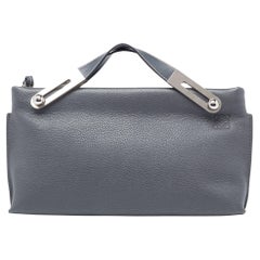 Loewe Grey Leather Small Missy Bag
