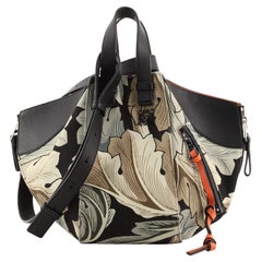 Loewe Hammock Bag Printed Canvas Small