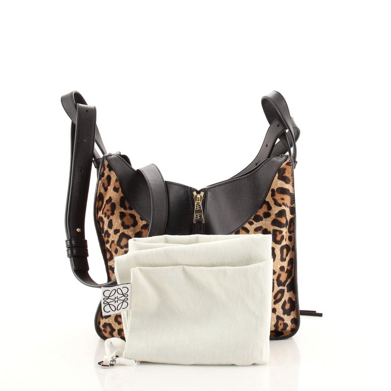 Loewe Hammock Bag Printed Pony Hair Small at 1stDibs