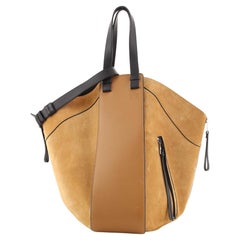 Loewe Hammock-Tasche aus Wildleder Groß