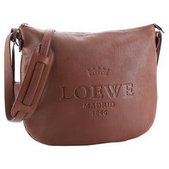 Loewe Heritage Messenger aus braunem Leder