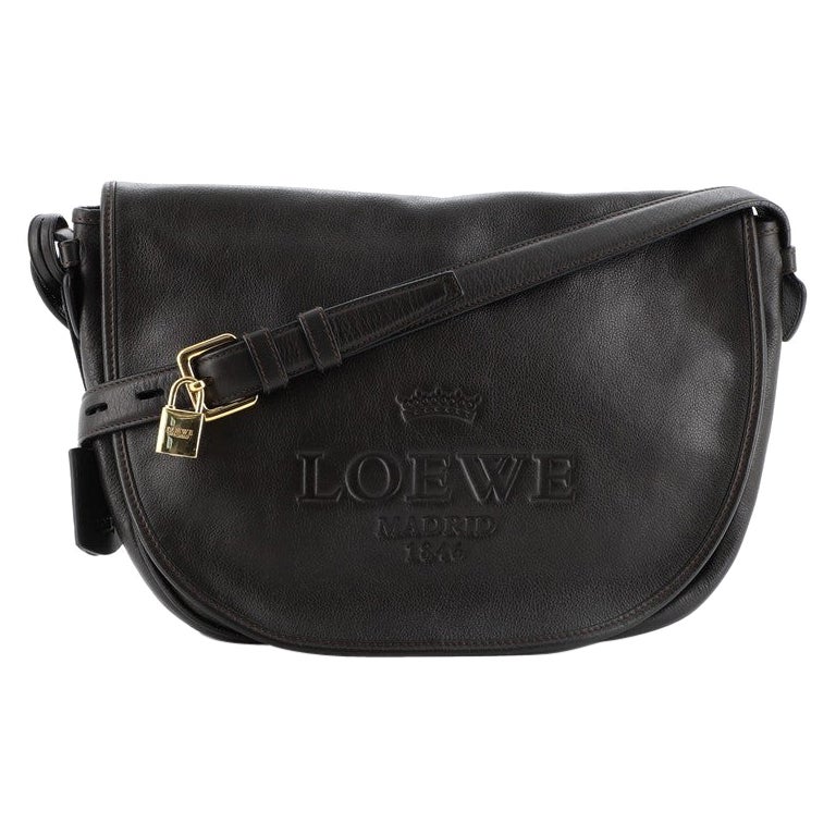 Loewe Heritage Messenger Leder Medium