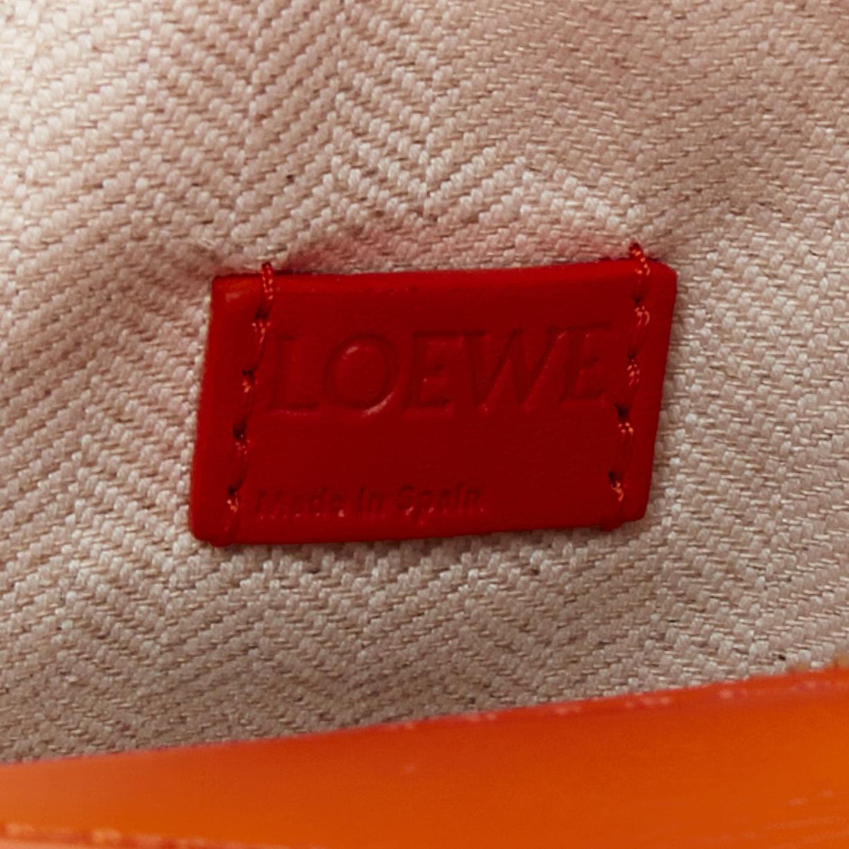 LOEWE Howls Moving Castle Puzzle Calcifer orange mini puzzle bag For Sale 5