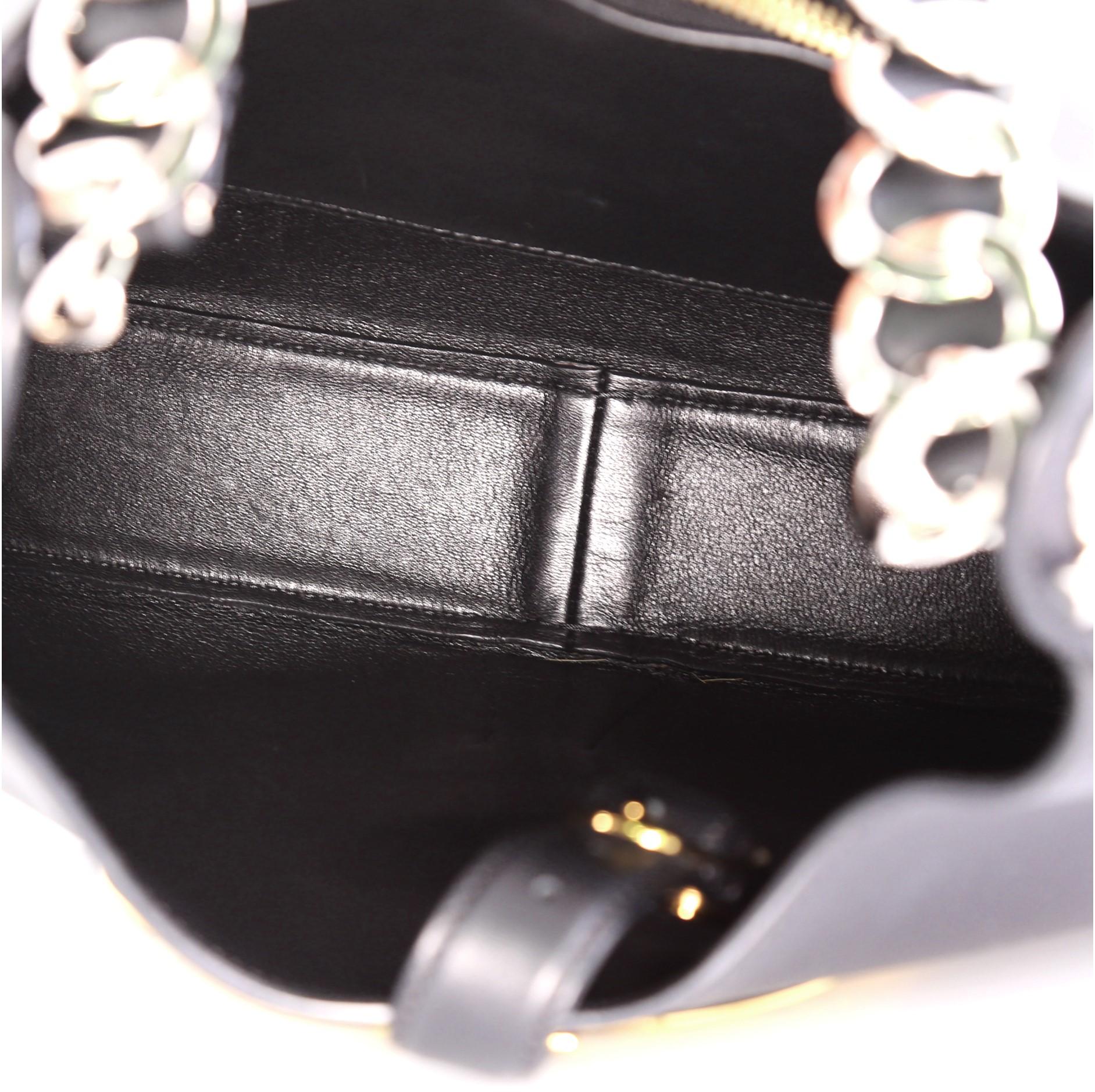 Black Loewe Joyce Shoulder Bag Leather Medium