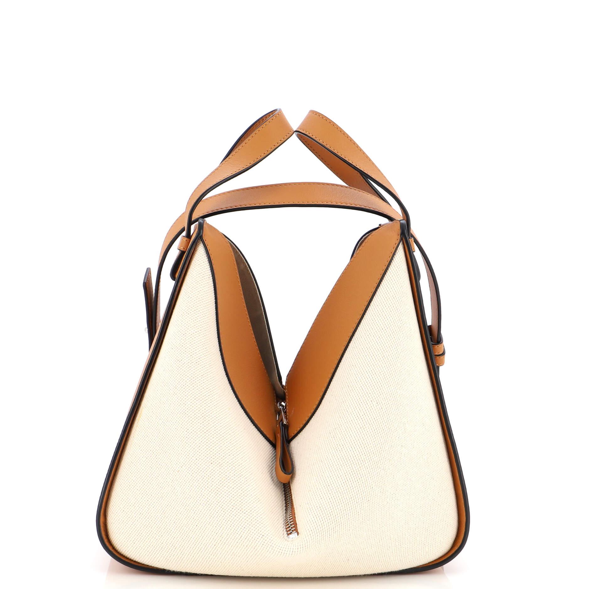 Loewe Ken Price Hammock Bag Printed Leather and Canvas Small In Good Condition In NY, NY
