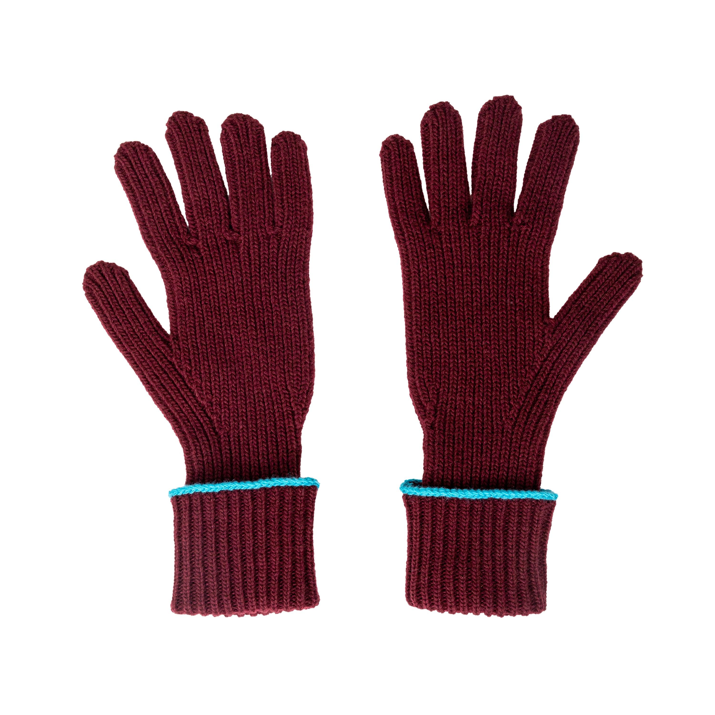 Nero Set di guanti e cappello in maglia Loewe - Anni '20 in vendita
